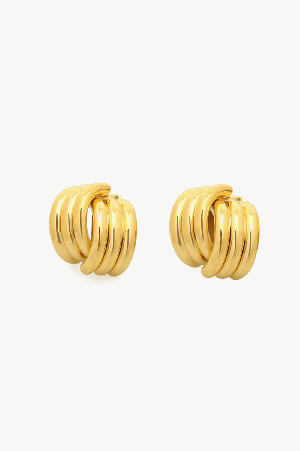 line-design-stud-earrings