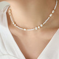 titanium-steel-glass-bead-pearl-necklace
