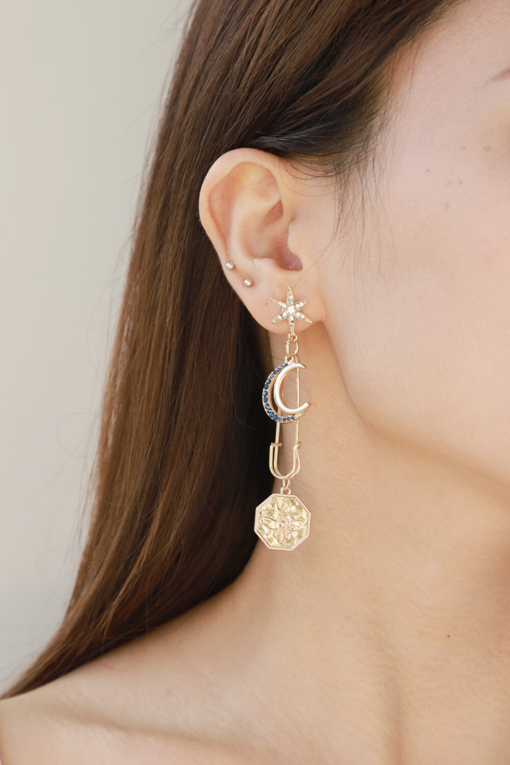 5-pair-wholesale-inlaid-rhinestone-moon-and-star-drop-earrings