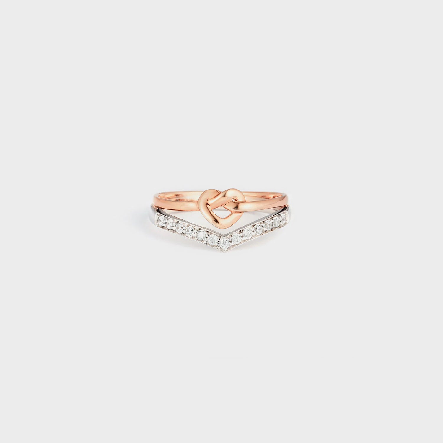 knotted-heart-shape-inlaid-zircon-ring