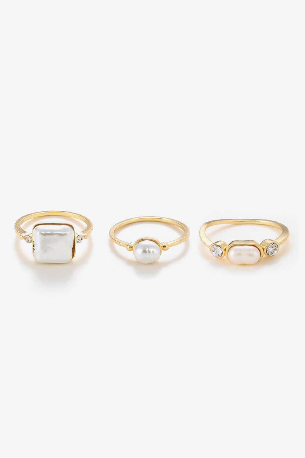 pearl-18k-gold-plated-ring-set