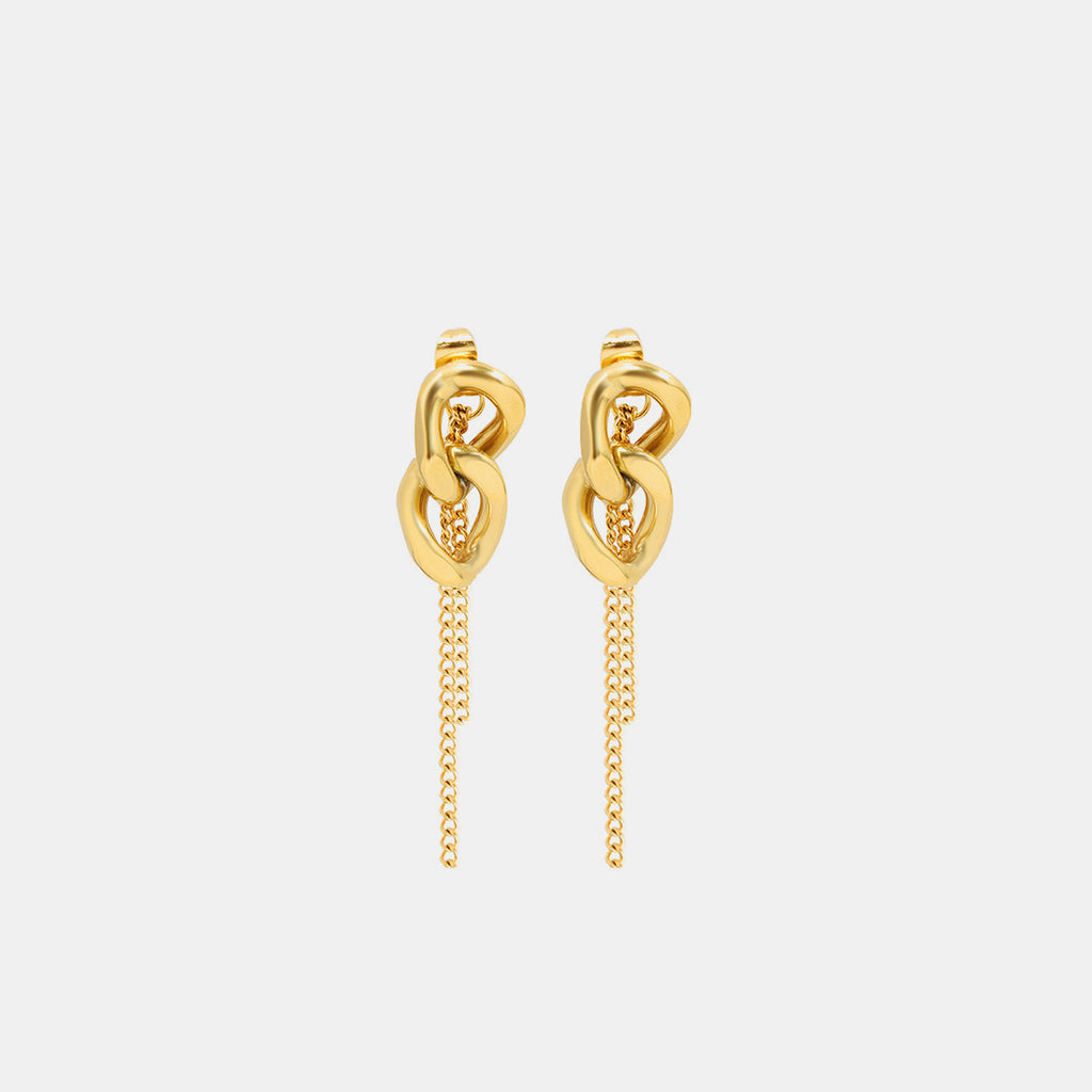 titanium-steel-chain-shape-earrings