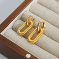 Titanium Steel Dangle Earrings for Women