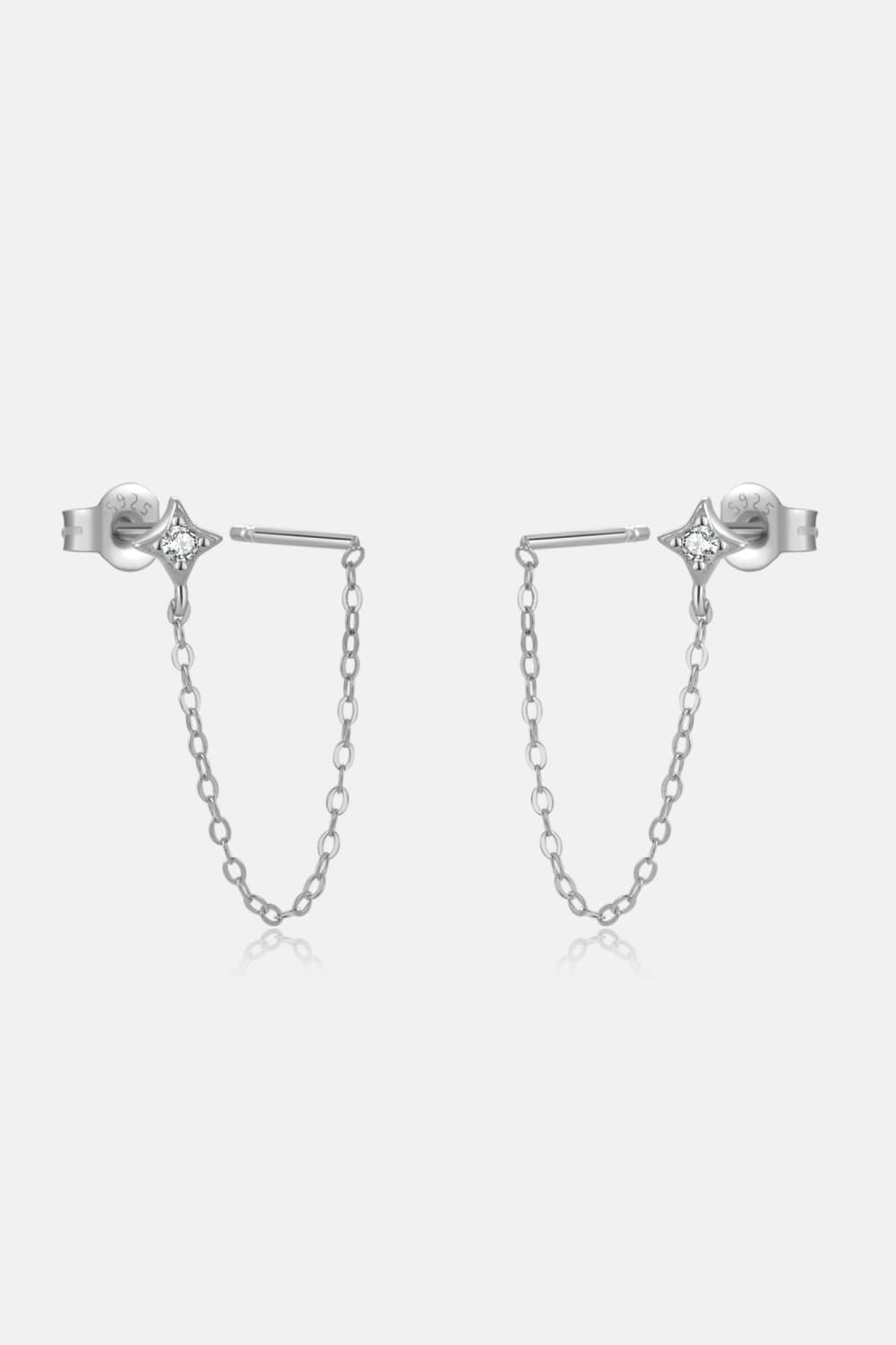 inlaid-zircon-long-chain-stud-earrings